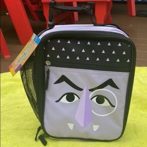 NWT land of nod Sesame Street collection the count lunch bag